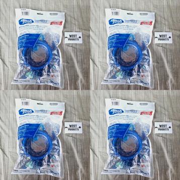 Nieuw: 4x Samco SM SHH100 - Verbindingsslang Recht Blauw  beschikbaar voor biedingen