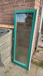 Scharnier kozijn dubbel glas 50 cm breed 163cm hoog, Doe-het-zelf en Verbouw, Minder dan 80 cm, Zo goed als nieuw, Dubbelglas