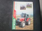 Tractor folder Steyr 8060 8070 8080 8090, Boeken, Ophalen of Verzenden, Zo goed als nieuw