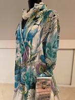 Tuniek met Bloemen, Kleding | Dames, Blouses en Tunieken, Ophalen of Verzenden, Zo goed als nieuw, Maat 42/44 (L)