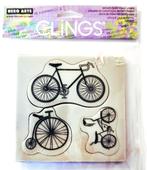 Cling stempels Vintage Bicycles / Fietsen van Hero Arts, Ophalen of Verzenden, Zo goed als nieuw, Overige thema's, Overige typen