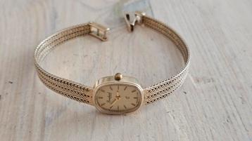 Prachtige 14k 585 gouden dames horloge Bouchard Swiss Made beschikbaar voor biedingen
