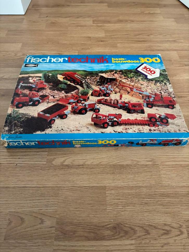 Fischer Technik 300 compleet, jaren 80, Verzamelen, Speelgoed, Gebruikt, Ophalen of Verzenden