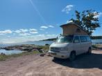 Volkswagen T4 California 2001, airco en automaat, Automaat, Overige carrosserieën, Leder en Stof, Wit