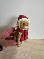 Beeldje kerst hondje, Ophalen of Verzenden, Zo goed als nieuw