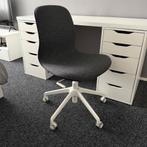 IKEA LÅNGFJÄLL bureaustoel donkergrijs/wit, Ophalen, Zo goed als nieuw, Grijs, Bureaustoel