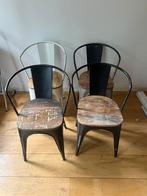 Eetkamerstoelen - set 4 stuks, Ophalen, Gebruikt, Wit, Vier