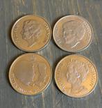 4 Penningen koninghuis, Verzamelen, Ophalen of Verzenden, Zo goed als nieuw, Nederland, Postzegel(s) of Munt(en)