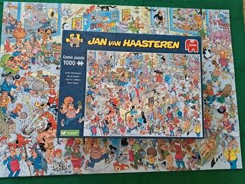 Jan van Haasteren Puzzel - Bij de kapper-Compleet beschikbaar voor biedingen