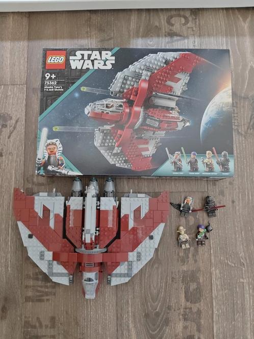 Lego 75362 Ahsoka Tano's T-6 Jedi Shuttle compleet, Kinderen en Baby's, Speelgoed | Duplo en Lego, Zo goed als nieuw, Lego, Complete set