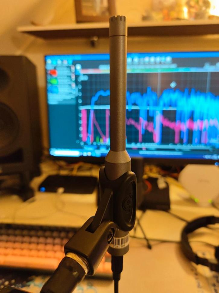 miniDSP UMIK-1 Meetmicrofoon REW DIRAC, Audio, Tv en Foto, Versterkers en Receivers, Zo goed als nieuw, Overige merken, Ophalen of Verzenden