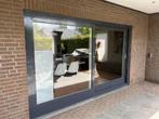 schuifpui en raam met kiep, Doe-het-zelf en Verbouw, 150 tot 225 cm, Gebruikt, Hout, Inclusief glas