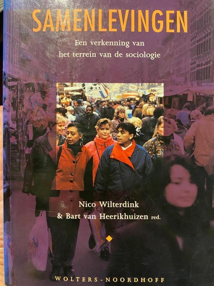 Samenlevingen. Inleiding in de sociologie, Boeken, Wetenschap, Zo goed als nieuw, Sociale wetenschap, Verzenden