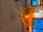 2x oranje hanglampen, Huis en Inrichting, Ophalen, Nieuw, Minder dan 50 cm