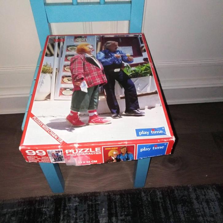 Bassie en Adriaan puzzel 99 stukjes playtime gebruikt, Verzamelen, Film en Tv, Gebruikt, Tv, Overige typen, Ophalen