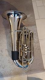 St. Petersburg Bb 203n tuba, Ophalen, Gebruikt, Bes-tuba, Met koffer of draagtas