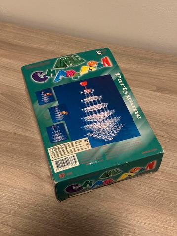 Champagen Partygame beschikbaar voor biedingen