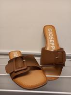 Gioseppo Muiltjes-cuero mt.40, leder, licht bruin, Kleding | Dames, Schoenen, Gioseppo, Bruin, Nieuw, Sandalen of Muiltjes