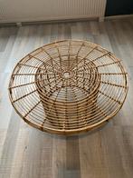Rotan salon tafel, Ophalen, 50 tot 100 cm, Rond, Zo goed als nieuw