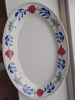 Serveerschaal boerenbont 34 cm, Ophalen of Verzenden