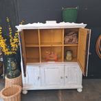 Brocante biedermeier kastje vakkenkast, Antiek en Kunst, Antiek | Meubels | Kasten, Ophalen