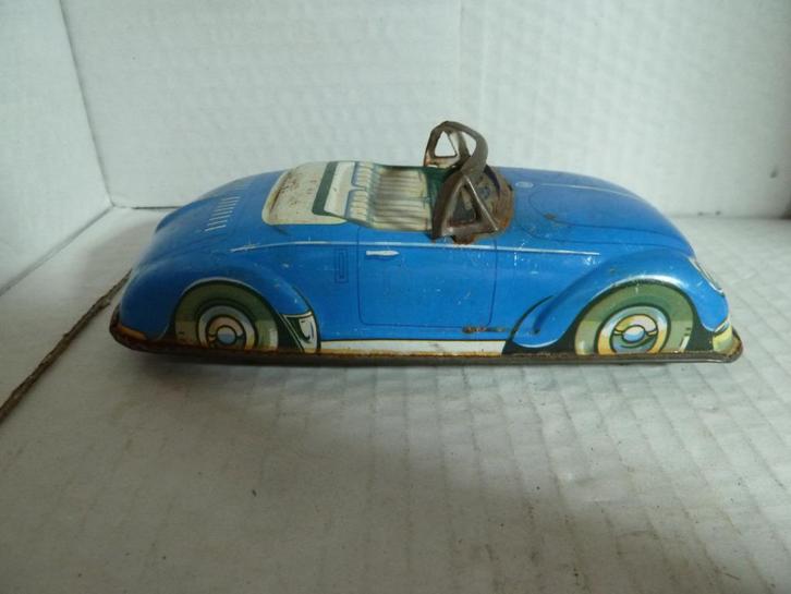 Blikken speelgoed auto VW Porsche, Antiek en Kunst, Antiek | Speelgoed, Ophalen of Verzenden