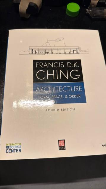 Architecture form, space & order - Francis D.K. Ching beschikbaar voor biedingen