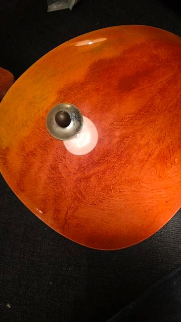 Retro Lamp - Oranje Tint beschikbaar voor biedingen