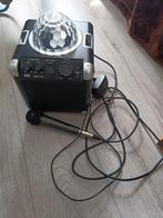 Elec party speaker met discolicht en microfoon. Max 60 wat, Audio, Tv en Foto, Karaoke-apparatuur, Ophalen of Verzenden, Zo goed als nieuw
