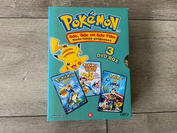 Pokemon 3 DVD Box - 4de, 5de & 6de Pokemon Film Nieuw beschikbaar voor biedingen