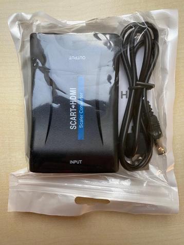 SCART (input) -HDMI (output) converter nieuw beschikbaar voor biedingen