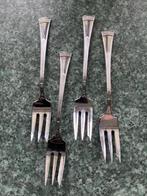 NIEUW: 4 Sola GZ gebaksvorkjes. Taartvorkjes., Antiek en Kunst, Ophalen of Verzenden