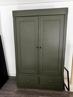 GRATIS groene kleding kast Brielle, Huis en Inrichting, Ophalen, Gebruikt, 70 tot 120 cm, 170 cm of meer