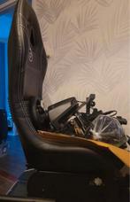 Racing seat max ( stoel, gaspedaal en stuur), Spelcomputers en Games, Ophalen, Zo goed als nieuw, Playseat of Racestoel