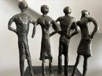 Mooi brons beeldje Corry Ammerlaan  “ VRIENDSCHAP”, Antiek en Kunst, Antiek | Koper en Brons, Ophalen of Verzenden