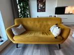Gele bank 155x70cm, Huis en Inrichting, Gebruikt, Minder dan 75 cm, 150 tot 200 cm, Tweepersoons