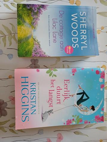 2 Romantische boeken: Sherryl Woods & Kristen Higgins beschikbaar voor biedingen