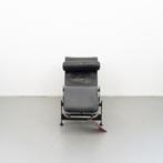 4 Cassina Le Corbusier LC4 Zwart leren dek, Ophalen of Verzenden, Zo goed als nieuw, Leer