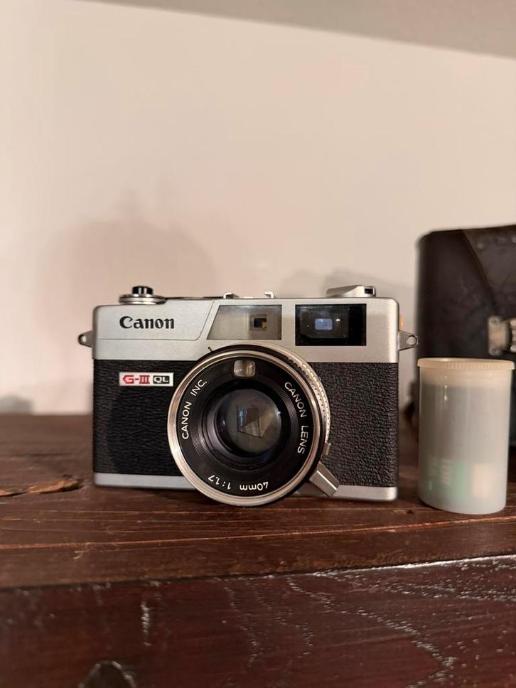 Canon G-III QL Compact Camera, Audio, Tv en Foto, Fotocamera's Analoog, Gebruikt, Compact, Canon, Ophalen of Verzenden