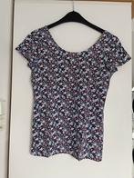 Blauw/paars topje met lage rug. Maat XL (valt klein), Ophalen of Verzenden, Gedragen, Maat 46/48 (XL) of groter, Blauw