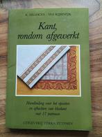 Kant Rondom afgewerkt kantklossen, Ophalen of Verzenden, Zo goed als nieuw, Boek of Tijdschrift