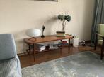 Vintage salontafel omkeerbaar blad, Huis en Inrichting, 25 tot 50 cm, 100 tot 150 cm, Teakhout, Gebruikt