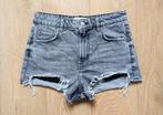 Zara grijze denim shorts maat m, Zara, Nieuw, Ophalen of Verzenden, W30 - W32 (confectie 38/40)