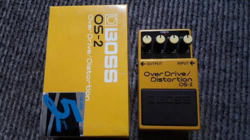 Boss OS-2 Overdrive/Distortion, Muziek en Instrumenten, Effecten, Zo goed als nieuw, Distortion, Overdrive of Fuzz, Ophalen of Verzenden