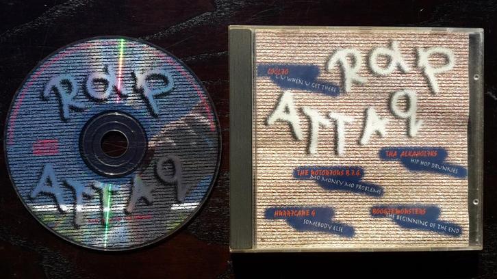 CD - Rap Attaq - Hiphop Rap, Cd's en Dvd's, Cd's | Hiphop en Rap, Zo goed als nieuw, 1985 tot 2000, Ophalen of Verzenden
