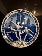 Olympische Spelen München 1972 Seltmann Weiden Wandbord, Ophalen of Verzenden