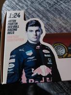 Max verstappen  auto  en blikken auto bewaartrommel, Hobby en Vrije tijd, Modelauto's | 1:24, Ophalen, Bburago