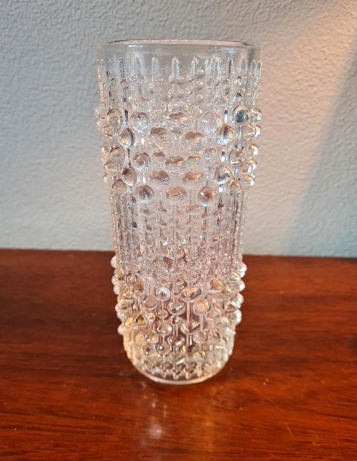 “Candle Wax”  Vaas, design Frantisek Peceny - Heřmanova Hut, Antiek en Kunst, Antiek | Glas en Kristal, Ophalen of Verzenden