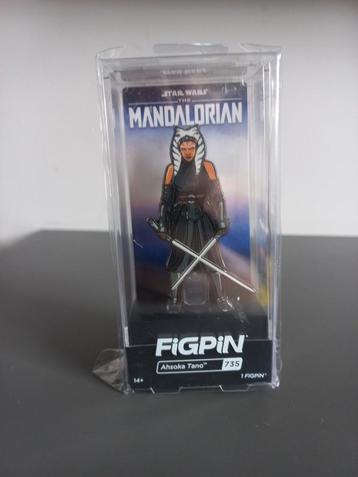 FiGPiN Star Wars Mandalorian Ahsoka Tano #735 Nieuw beschikbaar voor biedingen
