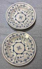 2x blau saks soepborden, Ophalen, Keramiek, Zo goed als nieuw, Bord(en)